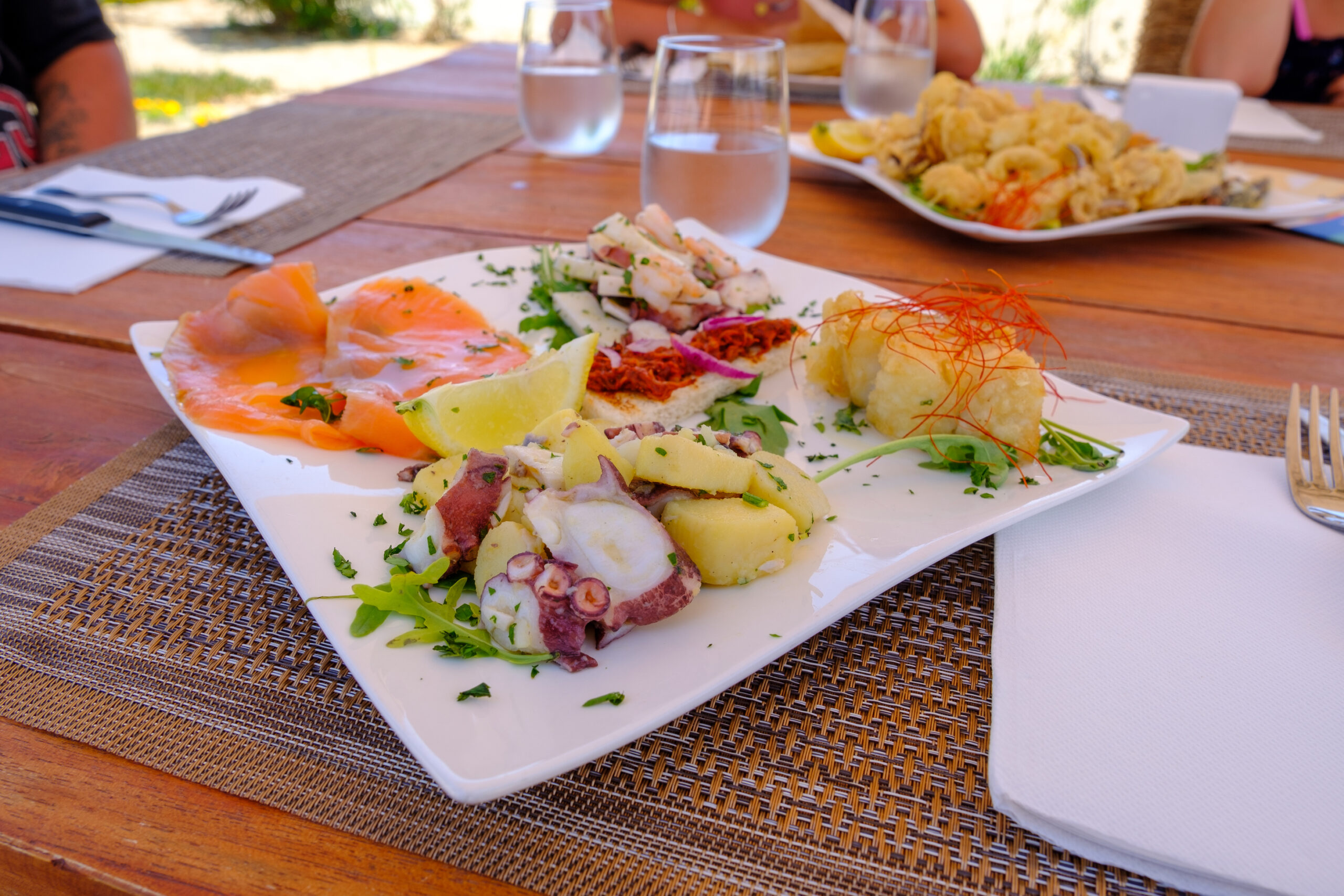 Antipasto di Mare al Lido il Delfino